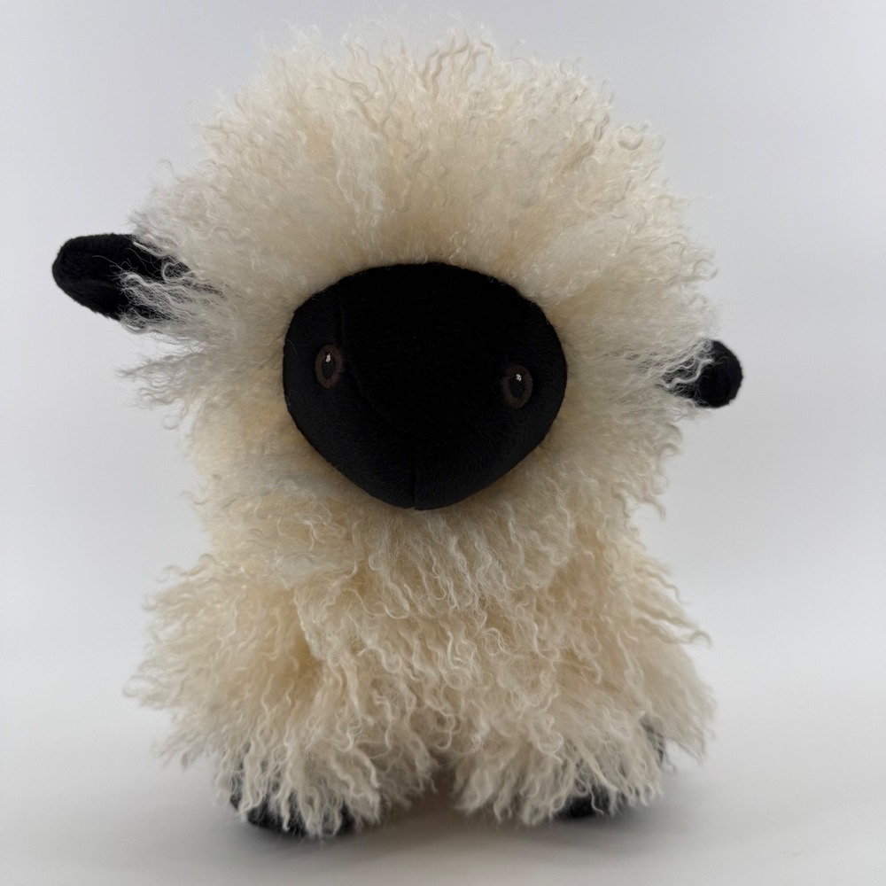 Pamplemousse Peluches Melchior Valais Black-Nosed Sheep Luxury Plush France